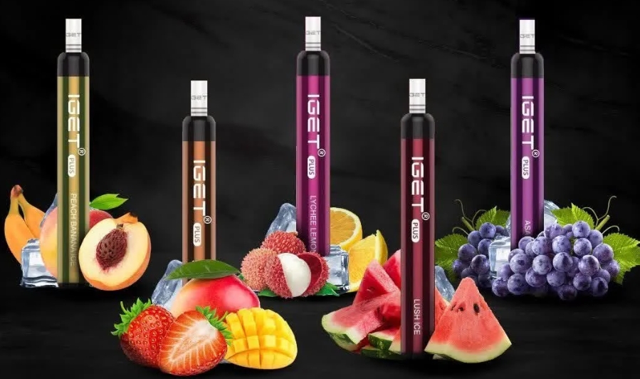 IGET Plus 1200 Puffs Vape - Litsi Sitruunajää: Raikas ja Kätevä Vaping-Kokemus Suomen Markkinoille