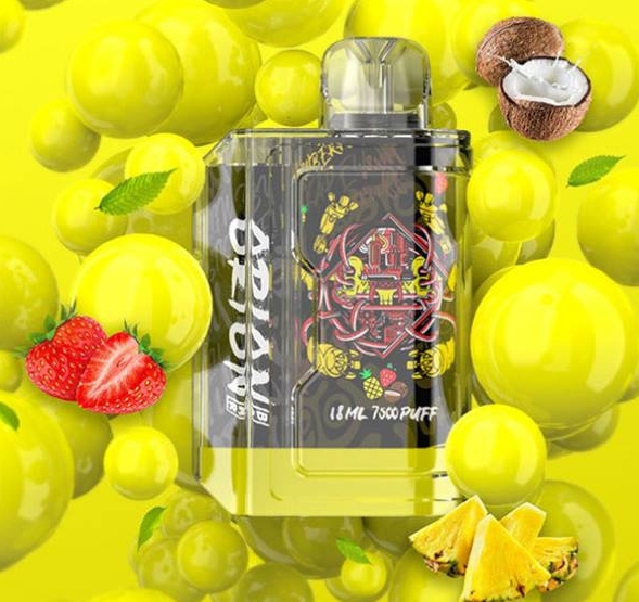 Lost Vape Orion 7500 Vape - Mansikka Pina Colada: Suomen Kesän Sydämenlyönti Taskussasi