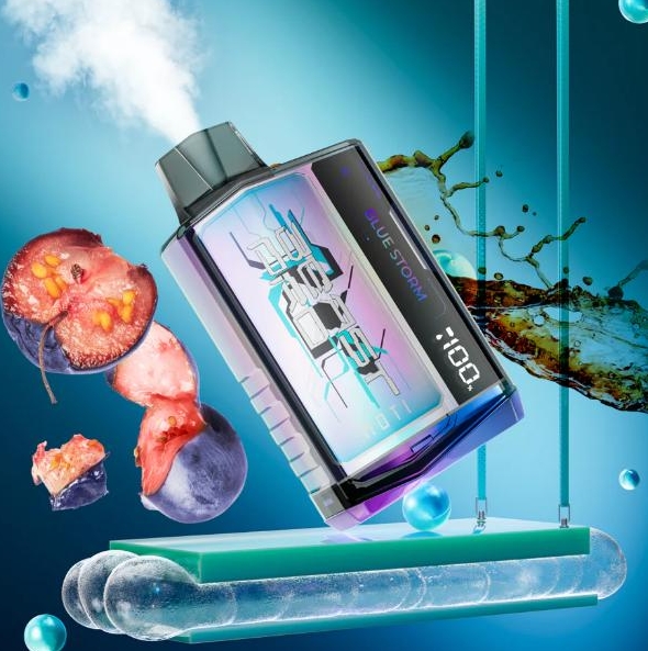 MOTI Beast Pro 10000 Puffs: Sininen Myrsky – Suomalaisen Luonnon Voima & Raikkuus Taskussasi!