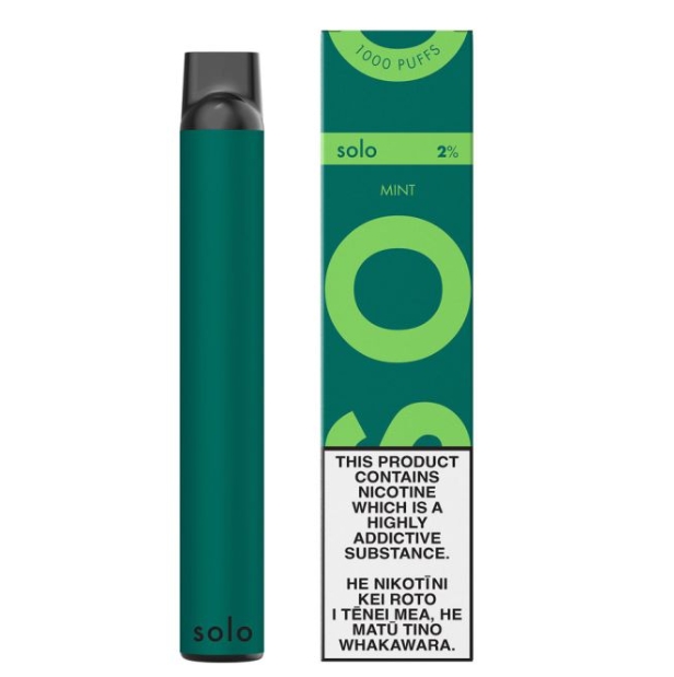 Solo Vape 1000 Puffs - Minttu: Suomen Luotettavin & Virkistävin Pikavalmistus