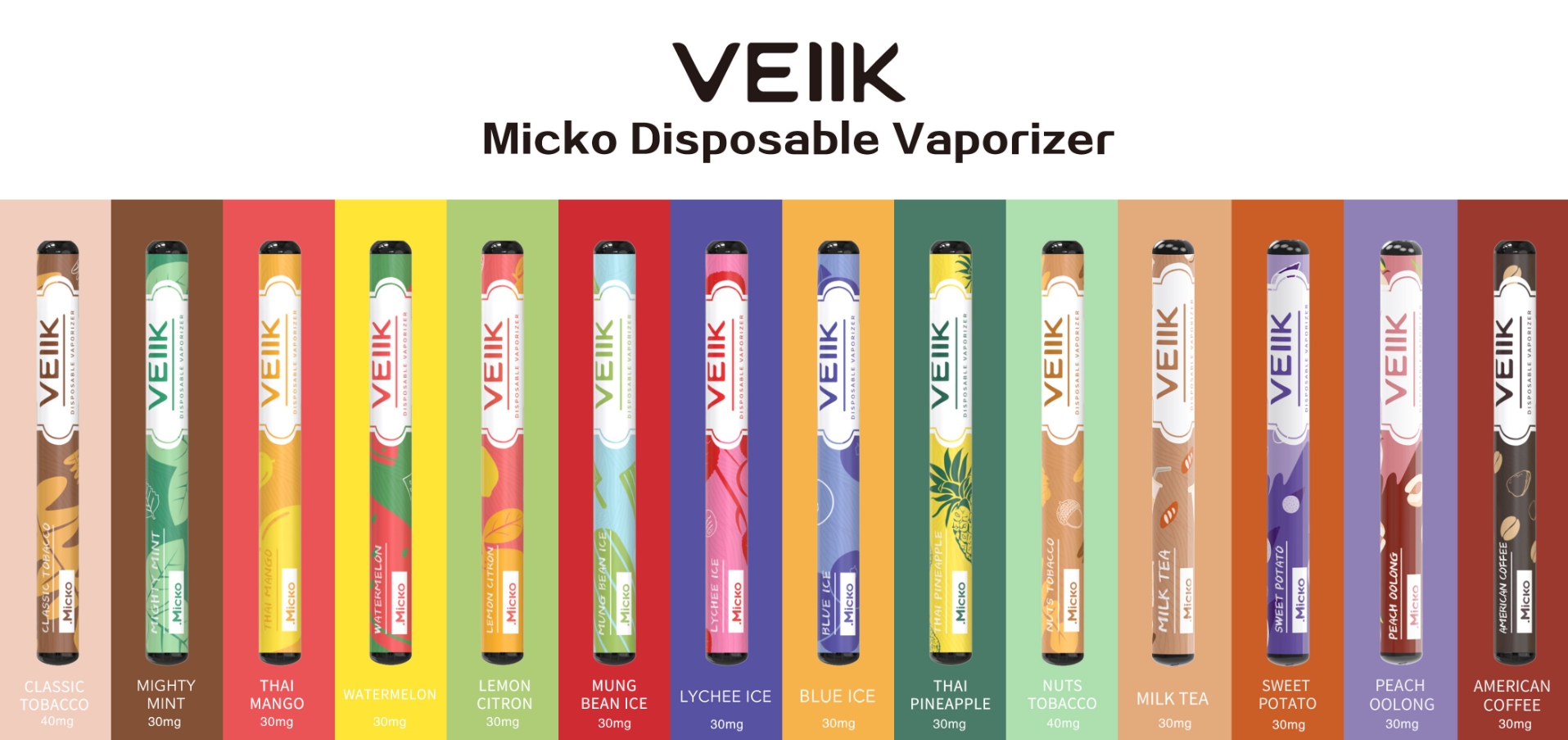 VEIIK Micko X 400 Puffs: Herkullinen ja Tyylikäs Pikapako Persikka Oolong -maailmaan