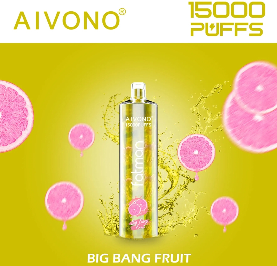 Aivono FATMAN 15000 Puffs Vape: Räjähtävä Makuelämys Suomen Vaperien Makuun