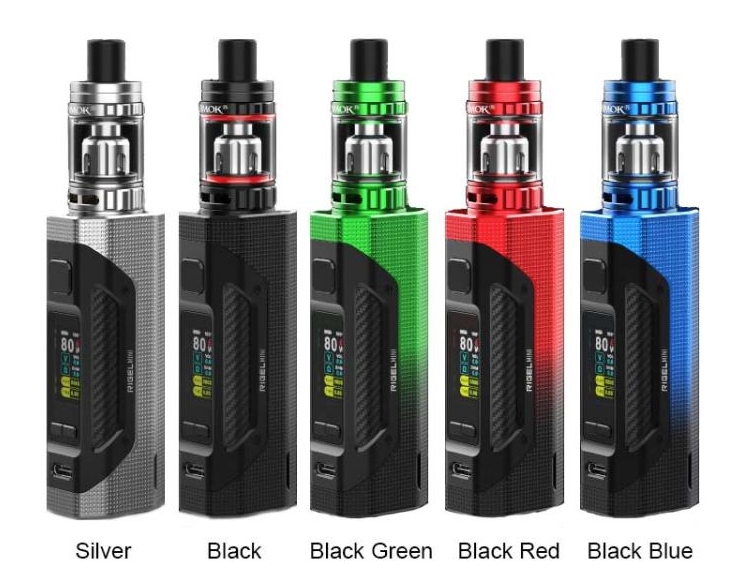 SMOK Rigel Mini Kit 80W – musta vihreä voimapakkaus, joka tuo suorituskyvyn taskuun