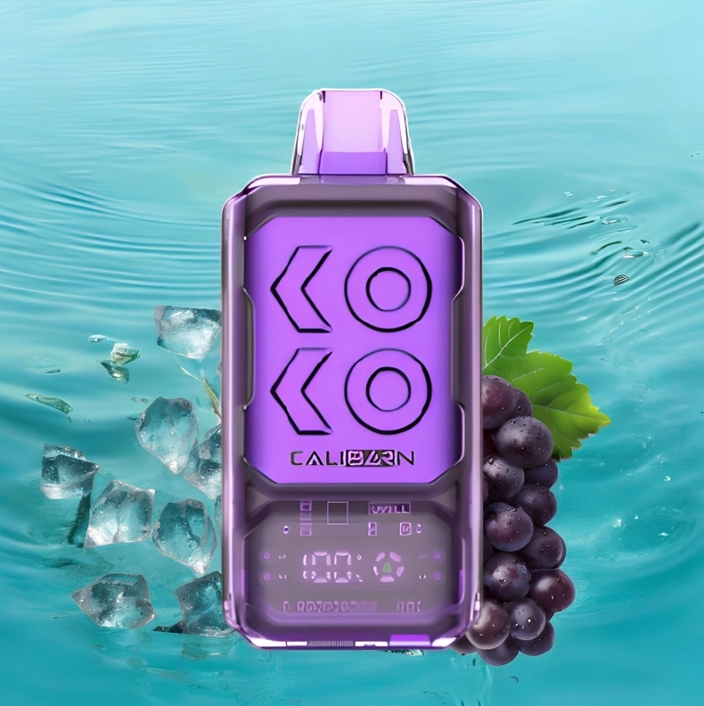 UWELL Caliburn BAR S12000 Vape - Rypäleen Jäätä: Raikas ja Innovatiivinen Höyrytyskokemus