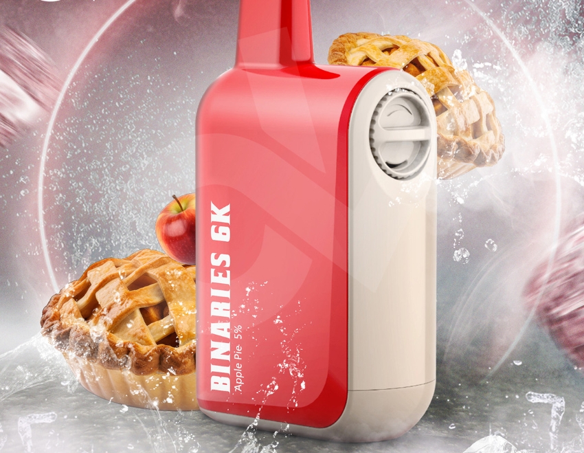 HorizonTech Binaries 6000 Puffs Vape - omenapiirakka: Makuelämys, joka valloittaa Suomen