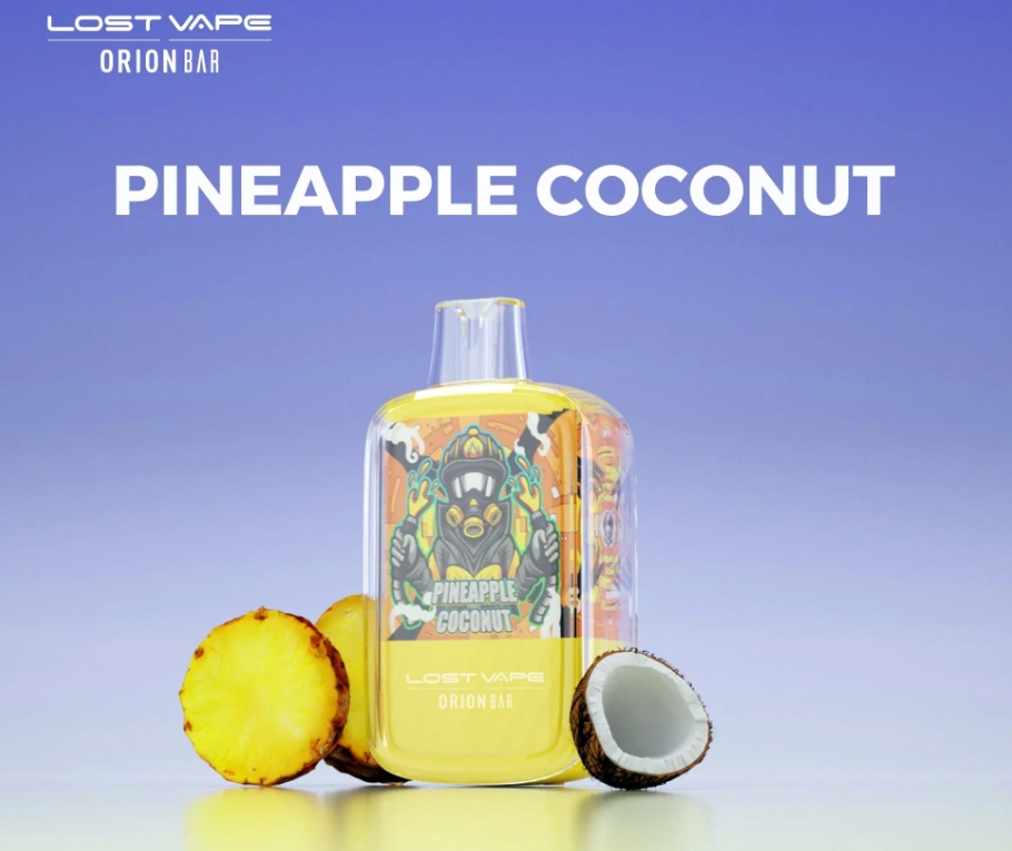 Lost Vape Orion OB5500 Puffs Vape - Ananas Kookos: Tropiikin Henkäys Suomalaisin Ajoin