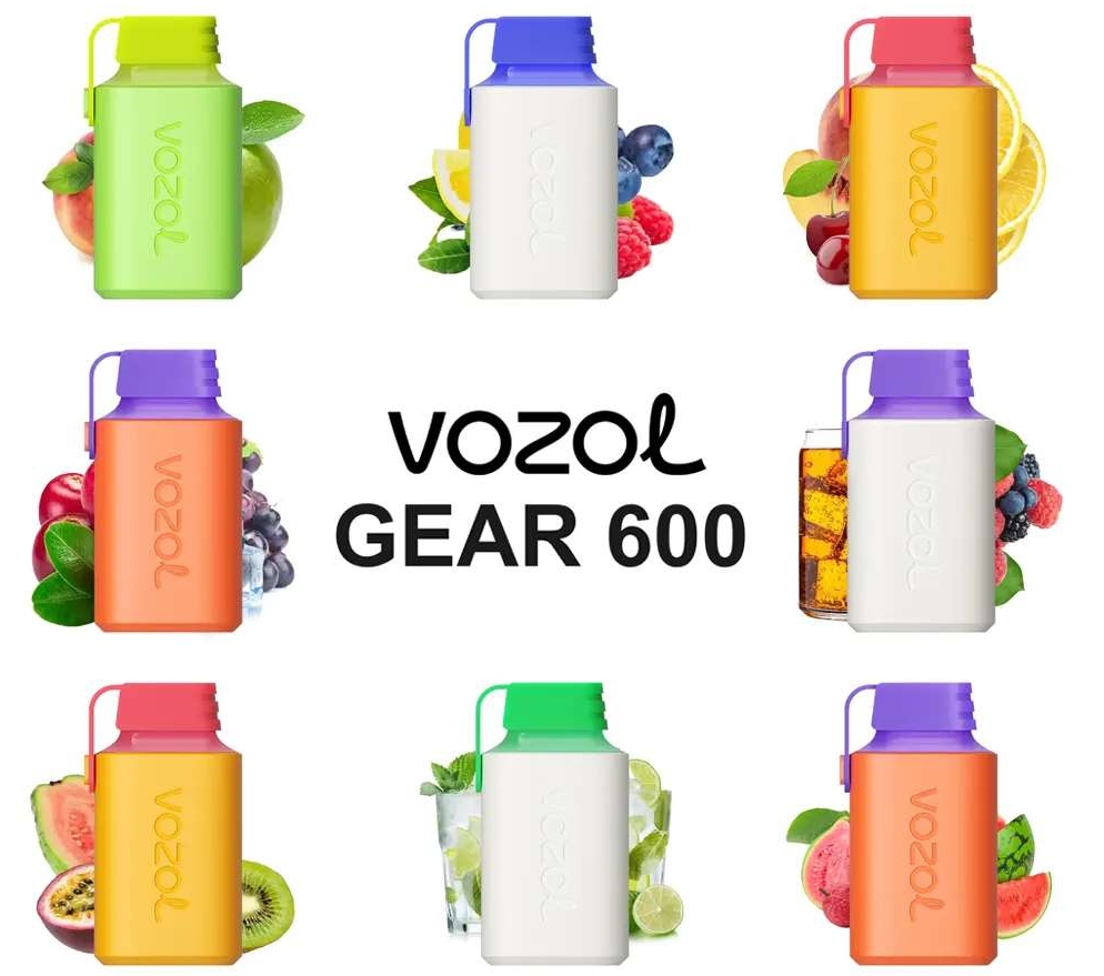 VOZOL GEAR 600 Puffs Vape - Herra Sininen: Suomen Luonnon Tyylikäs Henkäys