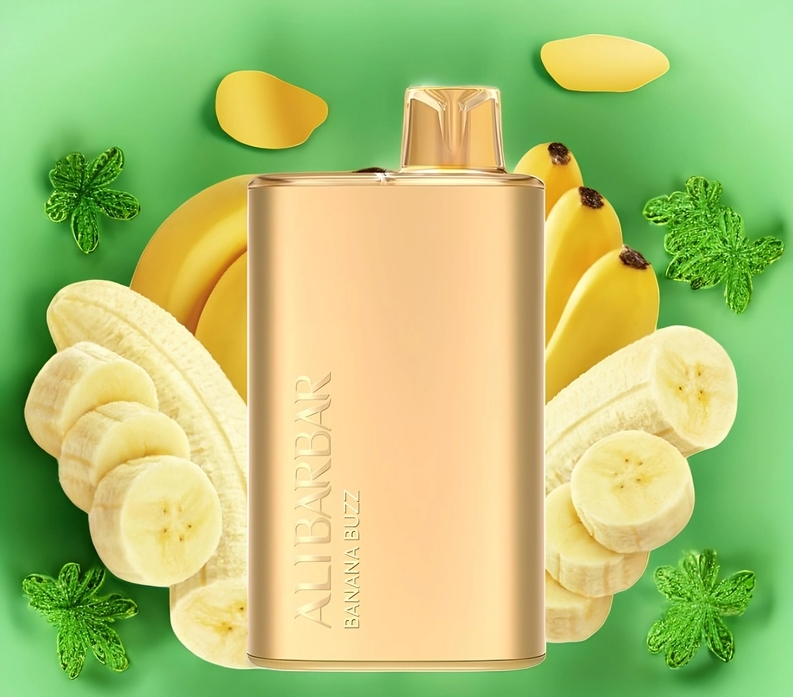Alibarbar Rich 8000 Puffs Vape - Banaani Surina: Suomen Makuherkkujen Kuningas?