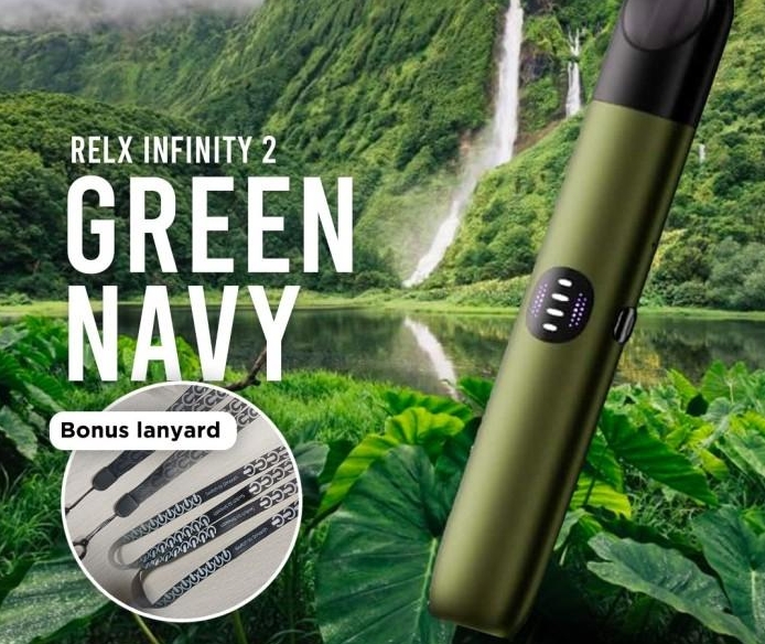 Eleganssin Vallankumous: RELX Infinity 2 Vape Device - Vihertävän Merivihreän Sävyyn Kääritty Huipputeknologia