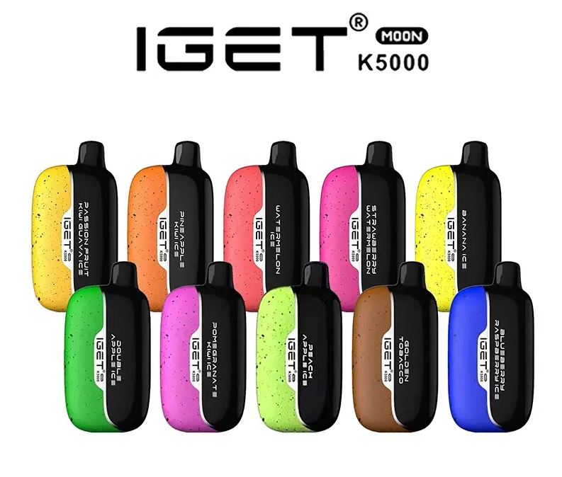 Maistuva Seikkailu IGET Moon K5000 Vape -laitteen Banaanijää-maun Parissa